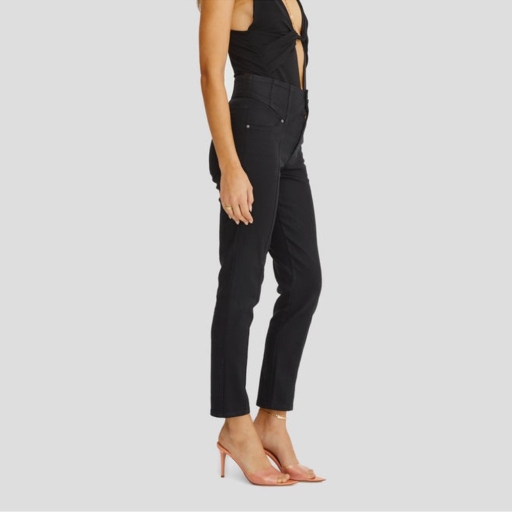 REVOLVE Black High-Waisted Jeans - Picture 3 of 9